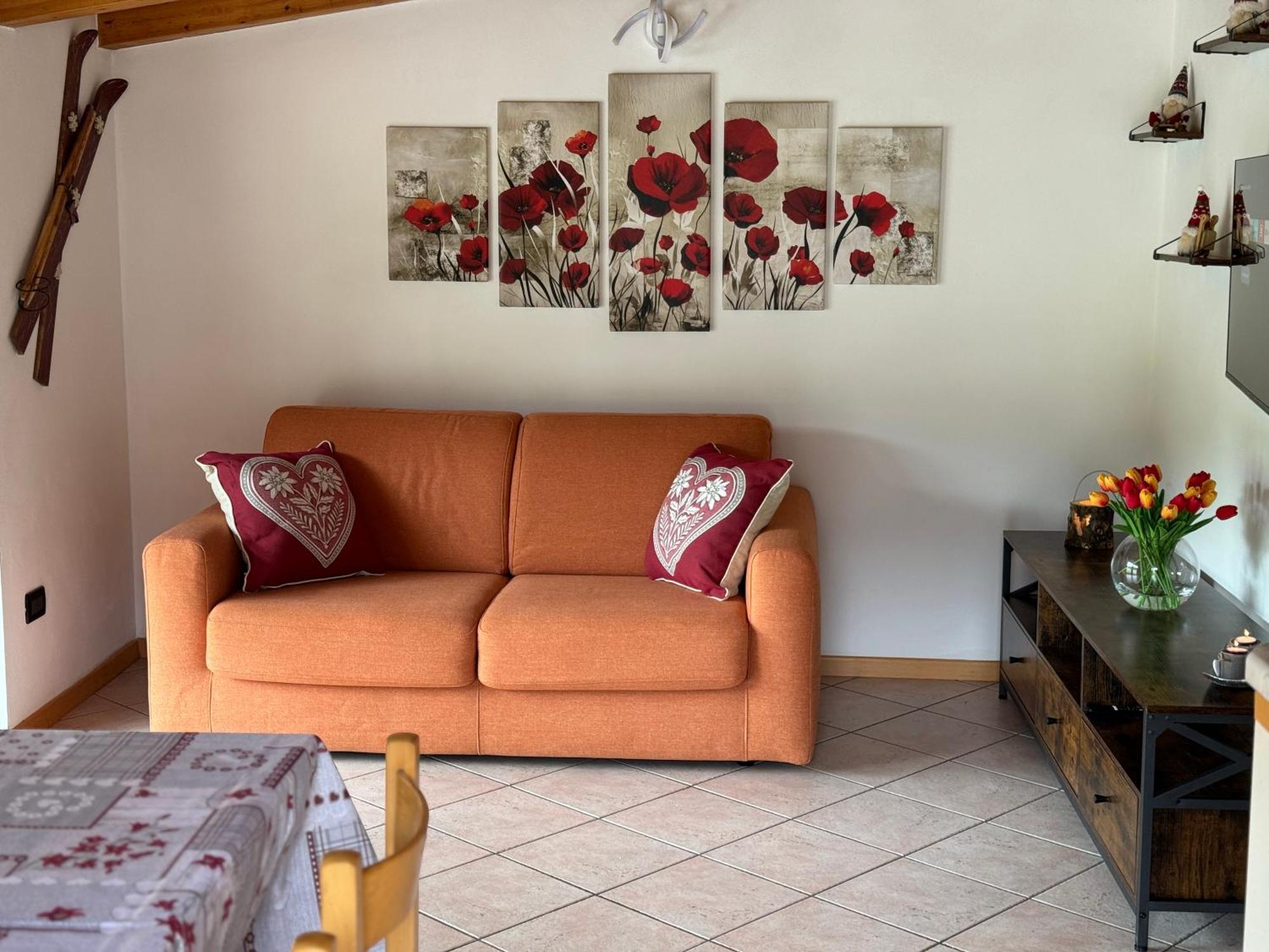 Ferienwohnung Bilocale Baciato Dal Sole Andalo Exterior foto