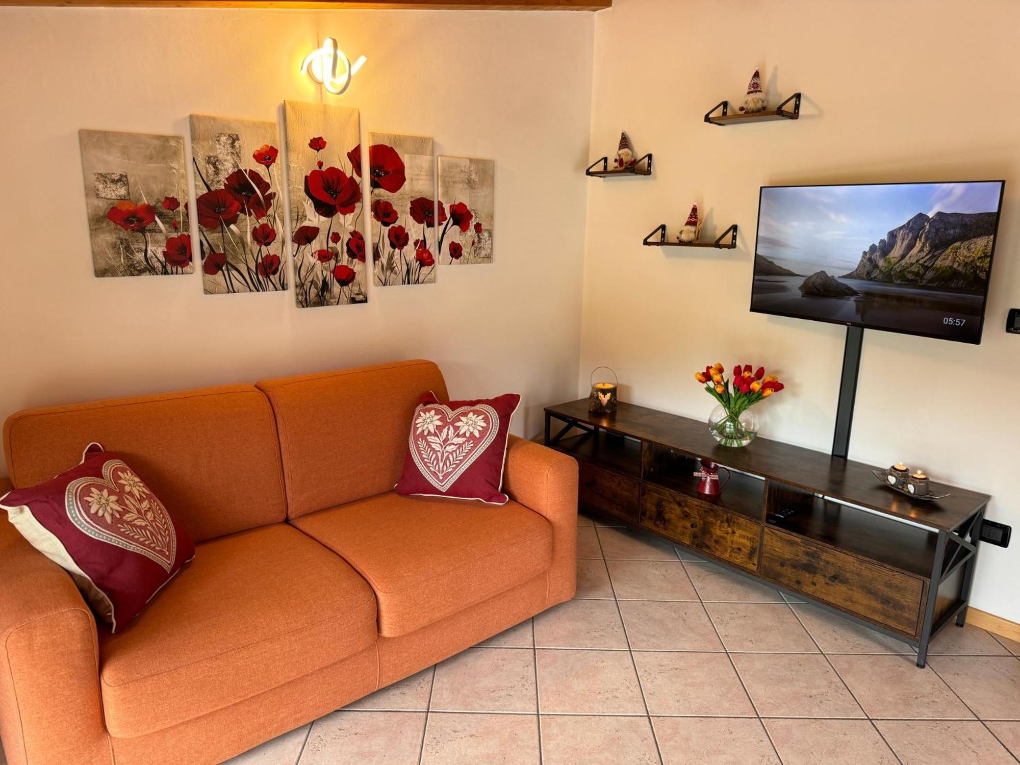 Ferienwohnung Bilocale Baciato Dal Sole Andalo Exterior foto
